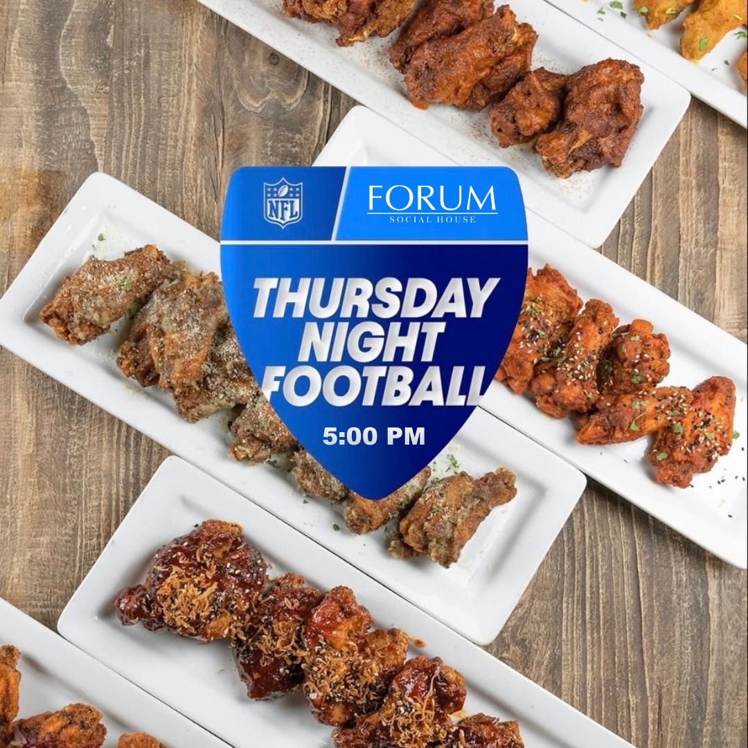 THURSDAY NIGHT FOOTBALL! flyer