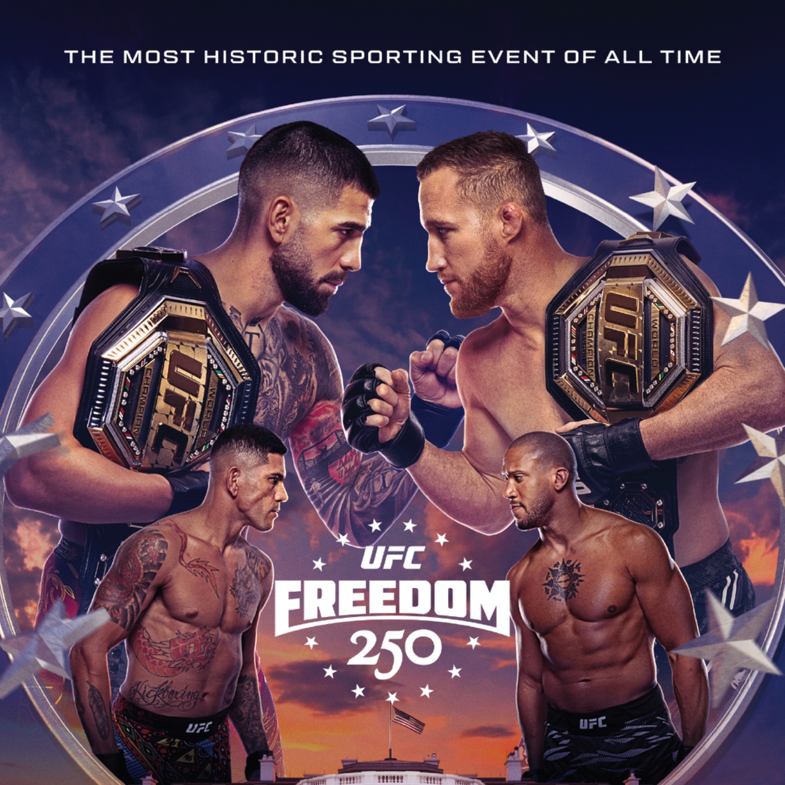 UFC FREEDOM 250 flyer