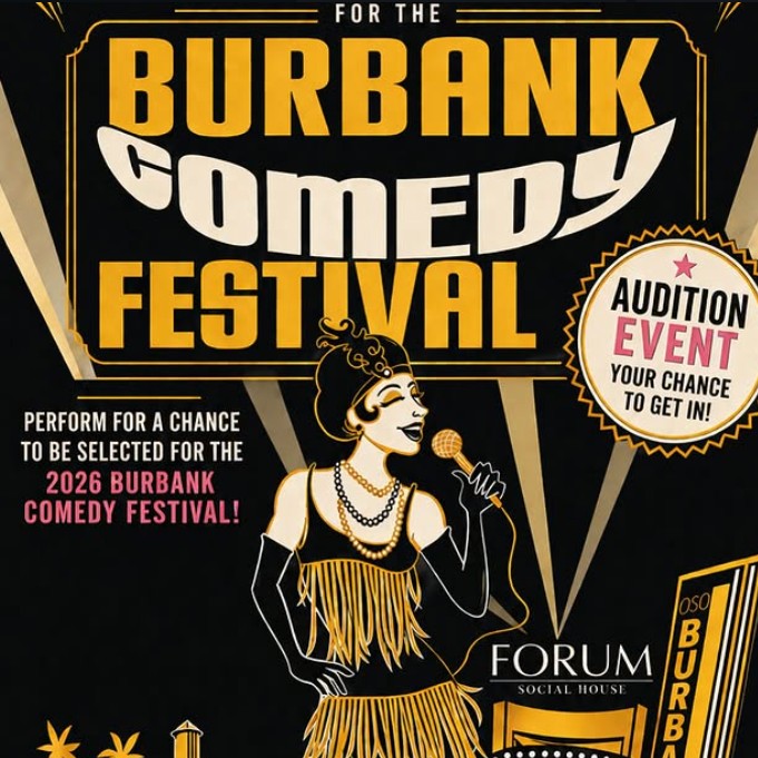 Burbank Comedy Festival Regional Showcase flyer