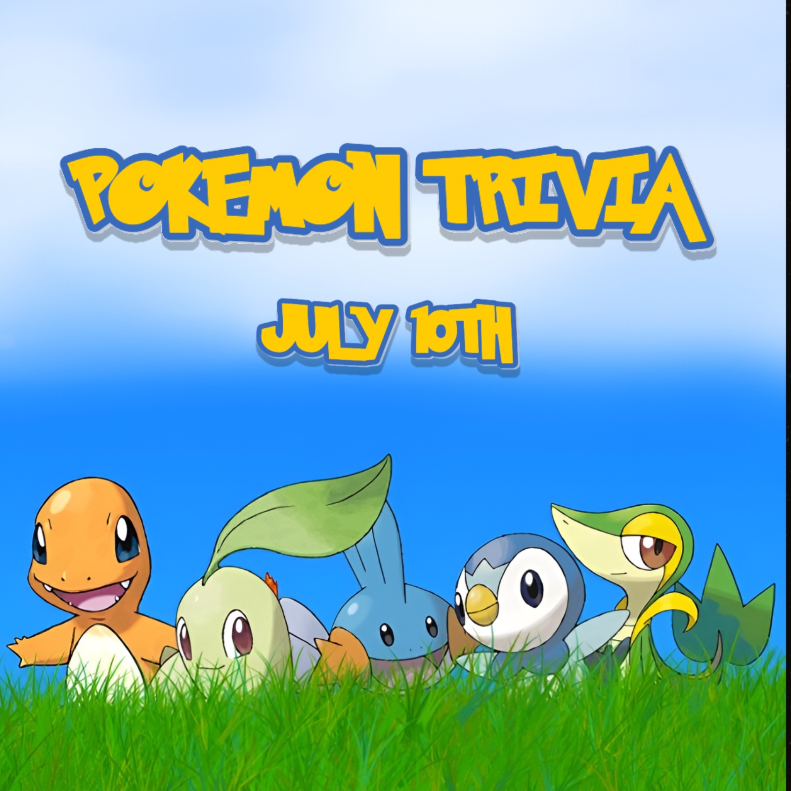 POKEMON TRIVIA flyer