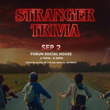 STRANGER TRIVIA flyer