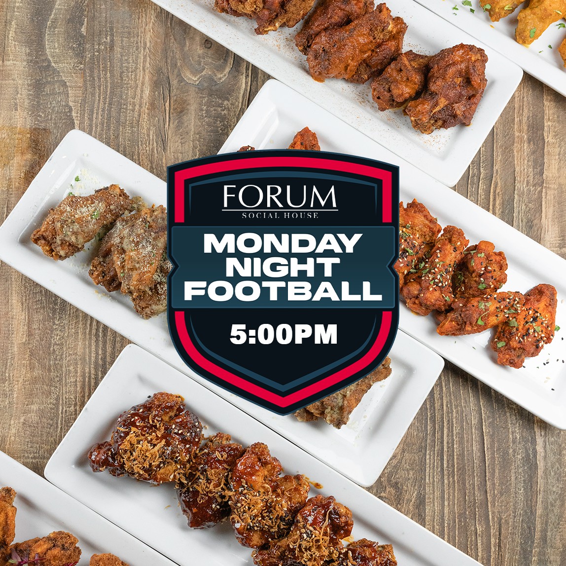 MONDAY NIGHT FOOTBALL! flyer